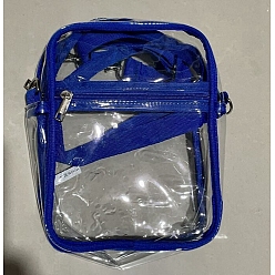 Синий Женские сумки через плечо, прозрачные сумки ita, Сумка для коллекционера аниме-косплея, синие, 23x17.5x7 см