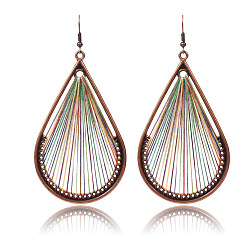 EAR992 Boho Geometric Statement Earrings for Women - Ethnic Style Ear Cuffs with Bold Design and Trendy Appeal
