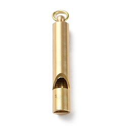 Raw(Unplated) Brass Emergency Whistles, Bottle Opener for School Gym Outdoor Camping Fishing Hiking Hunting Survival, Raw(Unplated), 58x9.5mm