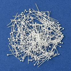 Серебро Контакты латунь шаровой головкой, без кадмия и без свинца, серебряные, 25x0.5 мм, 24 датчик, Руководитель: 2 mm