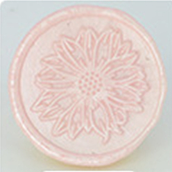 Розовый Частицы сургуча, для ретро печать печать, восьмиугольник, туманная роза, размер бутылки: 40x34 мм, о 45шт / бутылка