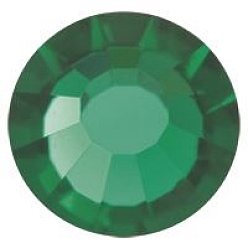 50730 Emerald Камни preciosa® crystal hotfix с плоской основой, чешский хрусталь, круглый(438 11 612 шатон роза вива 12 ®), 50730 изумруд, ss 8 (2.3~2.5 мм)