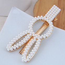 Rabbit Ears 110605194 Chic Pearl Hair Clip - Simple and Versatile Hairpin for Women's Hairstyles