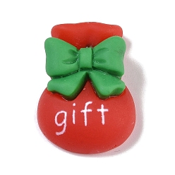 Bag Кабошоны из смолы, Новогодняя тема, пакет, 22x16x7.5 мм