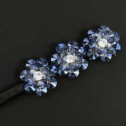 Sea blue (rose hair curler) Устройство для создания пучков из роз для несложных весенне-летних причесок — просто и шикарно!