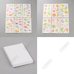 Mixed Shapes 36 шт. 2 стильные водонепроницаемые самоклеящиеся наклейки с картинками из ПВХ, Украшение дневника для фотоальбома своими руками, разнообразные, 6~33x6~31x0.2 мм