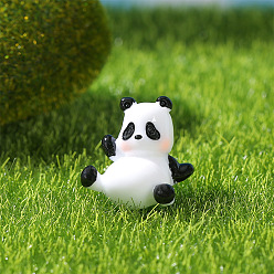 number 1 Small panda micro-landscape gardening DIY landscaping accessories cute panda resin crafts ornaments