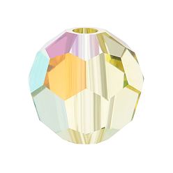 80100 200 Jonquil AB Хрустальные бусины preciosa®, чешский хрусталь, 451 19 602 круглый, 80100 200 жонкиль аб, 4 мм, отверстие : 1 мм