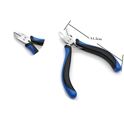 Blue High-Carbon Steel Jewelry Pliers, Side Cutting Plier, Blue, 115mm
