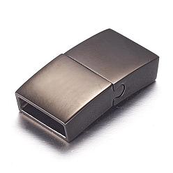 Черный Цвет Металла 304 из нержавеющей стали выводы Leverback серьги, с петлей, металлический черный , 14.5x12x2 мм, отверстия: 1.2 мм, штифты: 1x0.8 мм