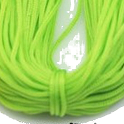 Green Yellow Polyester Hollow Yarn for Crocheting, Ice Linen Silk Hand Knitting Light Body Yarn, Summer Sun Hat Yarn for DIY Cool Hat Shoes Bag Cushion, Green Yellow, 1mm, about 54.68 Yards(50m)/Skein