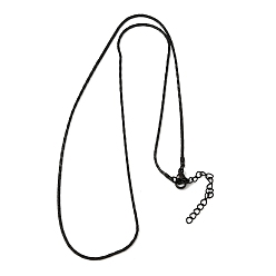 Черный 1.3мм 304 цепочки из нержавеющей стали в стиле "бостонское плетение" для женщин и мужчин, ионное покрытие (ip), чёрные, 20.35 дюйм (51.7 см)