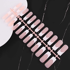 Rosy Brown 24Pcs 12 Size Plastic False Nail Tips, Full Cover Press On False Nails, Nail Art Detachable Manicure, for Practice Manicure Nail Art Decoration Accessories, Rosy Brown, 26.6~32.3x6.6~13.2mm, 2Pcs/size