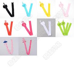 Mixed Color ARRICRAFT 10Pcs 10 Colors  Bowknot Hairpin Hair Clip Holder Storage Organizer, Mixed Color, 1pc/color