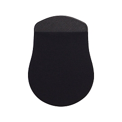 Black Polyester Mouse Storage Bag with Reusable Adhesive, Wireless Mouse Holder, Universal Stick-On Mouse Pouch, Black, 135x97mm