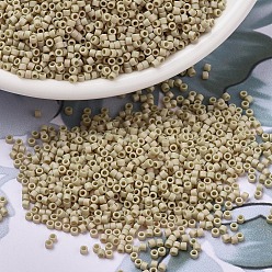 (DB2301) Матовое Непрозрачное Глазированное Крыло Мотылькаg AB Бусины miyuki delica, цилиндр, японский бисер, 11/0, (дб 2301) матовое матовое глазированное крыло моли ab, 1.3x1.6 мм, отверстие : 0.8 мм, Около 2000 шт / 10 г