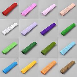 (52) Непрозрачная лаванда 16pca 16 цвета, гофрированная бумага ручной работы, оберточная бумага гофр для украшения свадьбы на день рождения, разноцветные, 250x0.5 мм, 25 м / шт, 1 шт / цвет