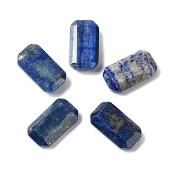 Ляпис-Лазурь Природный лазурит кабошонов, прямоугольник граненый, 15x8x4 мм