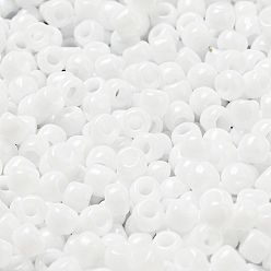 (41) Opaque White TOHO Round Seed Beads, Japanese Seed Beads, (41) Opaque White, 11/0, 2.2mm, Hole: 0.8mm, about 50000pcs/pound