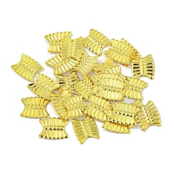 Golden Brass Cabochons, Nail Art Studs, Nail Art Decoration Accessories, Skirt, Golden, 9.5x8x0.5mm, about 500pcs/set