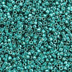 (DB2506)Duracoat Galvanized Dk Aqua Green Бусины miyuki delica, цилиндр, японский бисер, 11/0, (db2506)duracoat оцинкованный dk аква-зеленый, 1.3x1.6 мм, отверстие : 0.8 мм, Около 100000 шт / 500 г