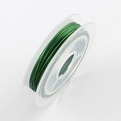 Medium Sea Green Tiger Tail Wire, Nylon-coated Stainless Steel, Medium Sea Green, 0.45mm, about 32.8 Feet(10m)/roll
