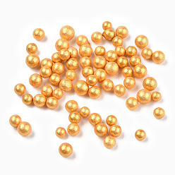 Goldenrod Small Craft Foam Balls, Round, for DIY Wedding Holiday Crafts Making, Goldenrod, 2.5~3.5mm
