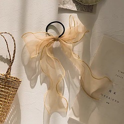 Kaki Serre-tête noeud papillon simple et élégant pour fille - style forêt, Style japonais.
