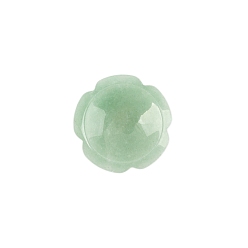 Green Aventurine Flower Natural Green Aventurine Worry Stones, Crystal Healing Stone for Reiki Balancing Meditation, 38x7mm