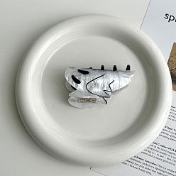 Ghost Акриловые коготь заколки, аксессуары для волос для женщин и девочек, призрак, 80x40 мм