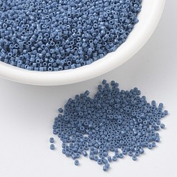 (DB2135) Окрашенный Дуракоат Непрозрачный Ягодный Можжевельника Бусины miyuki delica, цилиндр, японский бисер, 11/0, (db 2135) окрашенная в дюракоат непрозрачная ягода можжевельника, 1.3x1.6 мм, отверстие : 0.8 мм, Около 2000 шт / 10 г