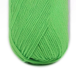 Lawn Green Acrylic Fiber Yarn, for Weaving, Knitting & Crochet, Lawn Green, 2mm, about 114.83 Yards(105m)/Skein