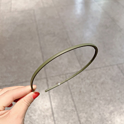 Зеленый Пластиковые ленты для волос, резинки для волос для женщин девочек, зелёные, 120 мм