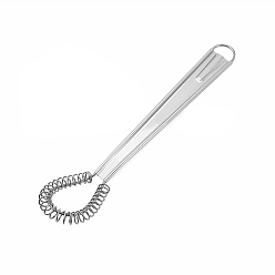 Нержавеющая Сталь Цвет Не тускнеет 304 венчик для взбивания яиц из нержавеющей стали, инструмент для выпечки своими руками, цвет нержавеющей стали, 195x35 мм