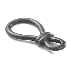 Electrophoresis Black 304 из нержавеющей стали застежками тумблеры, электрофорез черный, 34x17x4 мм