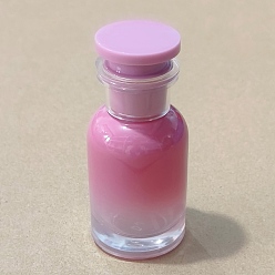 Plum Candy Color Glass Empty Refillable Spray Bottles, Travel Essential Oil Perfume Containers, Plum, 3.9x9.2cm, Capacity: 30ml(1.01fl. oz)