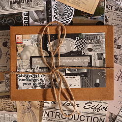 Rabbit Creative Retro Scrapbook Decorative Paper Sticker, Journal Pocketbook Stickers, Rabbit, 210x160x15mm