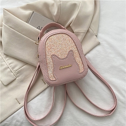 Фламинго Наборы для изготовления женских сумок из искусственной кожи своими руками, комплект сумок на плечо для начинающих, фламинго, 12x16x19.5 см