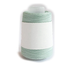 Medium Aquamarine 280M Size 40 100% Cotton Crochet Threads, Embroidery Thread, Mercerized Cotton Yarn for Lace Hand Knitting, Medium Aquamarine, 0.05mm