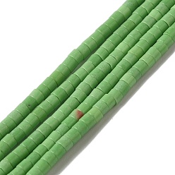 Средний Морско-зеленый Природный агат бисер нитей, диск, окрашенная и подогревом, Heishi бусы, средний морской зеленый, 2x1 мм, отверстие : 0.5 мм, около 270 шт / нитка, 15.24 дюйм (38.7 см)