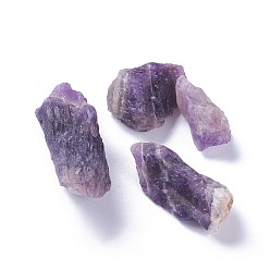 Amethyst Natural Amethyst Beads, Nuggets, No Hole/Undrilled, 15~72x15~39x13~32.5mm, about 100g/bag