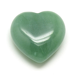 Green Aventurine Natural Green Aventurin Healing Stones, Heart Love Stones, Pocket Palm Stones for Reiki Balancing, 29~30x30~31x12~15mm