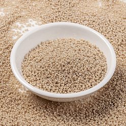 (RR593) Светлая Карамельный Цейлонский Миюки круглые бусины рокайль, японский бисер, (rr 593) легкий карамельный цейлон, 15/0, 1.5 мм, отверстие : 0.7 мм, Около 5555 шт / 10 г