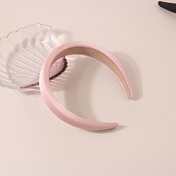 Satin style - Pink Silk Candy Color Headband for Women, Simple and Versatile Hair Accessory