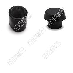 Black CHGCRAFT 16Pcs 2 Style Rubber End Caps, for Billiard Cue Protector, Black, 28~38x20.5~29.5mm, Inner Diameter: 26mm, 8pcs/style 