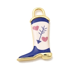 Arrow Латунные подвески с принтом, подвески для обуви/ботинок, долговечный, реальный 18 k позолоченный, стрелка, 23x14.5x3 мм, отверстие : 3x2 мм