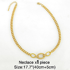Necklace Collier géométrique - minimaliste, vent froid, style européen et américain