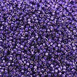 (DB2510)Duracoat Galvanized Lilac Night Бусины miyuki delica, цилиндр, японский бисер, 11/0, (db2510)duracoat оцинкованный сиреневый ночной, 1.3x1.6 мм, отверстие : 0.8 мм, Около 100000 шт / 500 г