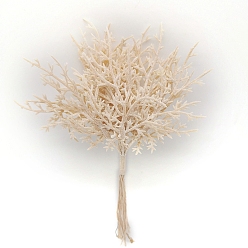 Античный Белый Пластиковые искусственные листья из инея для украшения свадьбы, Рождества, домашний декор своими руками, старинный белый, 150 мм, цвет: 60 mm в диаметре