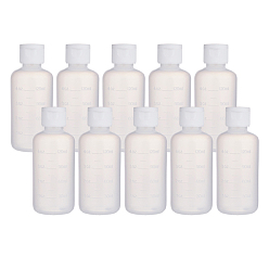 Clear 120ml Plastic Glue Bottles, Clear, 11.5cm, Capacity: 120ml